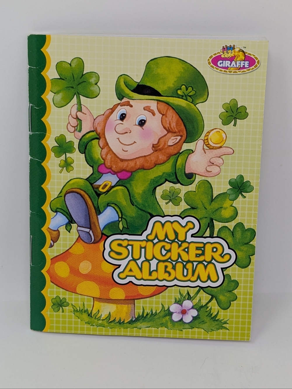 Vintage Sticker Album Giraffe Brand Small
